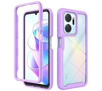 Kukoufey Coque de Protection pour Honor X7a 4G Coque,Anti-Chute et Absorbant Les Chocs Coque pour Honor X7a 4G RKY-LX1 RKY-LX2 / Play 7T 5G RKY-AN10 Coque Purple