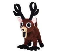 KUKUShining 99 Nights in The Forest Cerf Peluche, Charmant Animal en Peluche Personnages de Jeu for Collectionneurs et Fans de Jeux Vidéo (Lying)