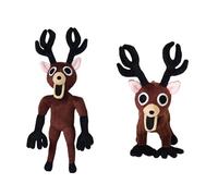 KUKUShining 99 Nights in The Forest Cerf Peluche, Charmant Animal en Peluche Personnages de Jeu for Collectionneurs et Fans de Jeux Vidéo (2pcs)
