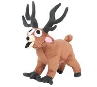 KUKUShining 99 Nights in The Forest Peluche, Charmant Animal en Peluche Personnage Vilain Cerf des Jeux Vidéo for Collectionneurs et Fans (Lying)