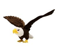 KUKUShining Aigle Tête Blanche Peluche, Réaliste Doux Poupée Oiseau Dessin Animé Animal Compagnie Mignon for Décoration Bureau(90cm/35.4in)