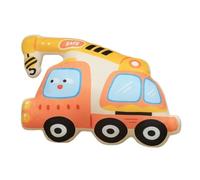 KUKUShining Coussin Peluche Forme Véhicule, Mignon Et Doux Forme Voiture Ou Camion Décoratif for Lit Canapé Jeu Anniversaire(Crane)