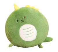 KUKUShining Dinosaure Peluche, Cochon Mignonne Jouet Panda Rond Chaton Renard Doux Coussin for Cadeau Décoration(Dinosaur)