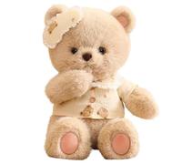 KUKUShining Éléphant Peluche, Animal Peluches Doux Moelleux Renard Poupées Lapin Ours for Cadeaux Anniversaire Canapé(Bear,60cm/23.6in)