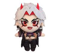 KUKUShining Genshin Impact Peluche, Figurine Anime De 20cm, Jouet Dessin Animé Doux Poupée Peluche Mignonne for Les Fans Cadeaux Anniversaire(Arataki Itto)
