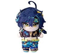 KUKUShining Genshin Impact Peluche, Poupée Habillée Anime 20cm avec des Vêtements Jouet en Peluche Doux Et Mignon for Les Fans Joueurs Cadeau(Kinich)