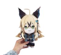 KUKUShining Genshin Peluche, 20cm Anime Peluche Personnage Peluche Dessin Animé Impact Jouet Poupée Cadeau for Les Fans Et Les Joueurs(Kirara)