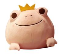 KUKUShining Grenouille Peluche, Mignonne Douce Câliner Coussin Peluches Dessin Animé Cadeau for Ami Canapé(Pink,42cm/16.5in)