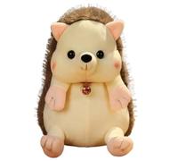 KUKUShining Hérisson Peluche, Poupées Mignonnes Jouet Peluches Oreiller Moelleux Cadeau Danniversaire for Adultes(Brown,15cm/5.91in)