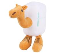 KUKUShining Italian Brainrot Peluche, Adorable Et Douce Peluche Tralalero Tralala Oreiller Tung Tung Sahur Décoration for Enfants(Frigo Camelo)