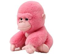 KUKUShining King Kong Peluche, Peluches Chimpanzés Douces Mignonnes Oreillers Câlins for Tenir Compagnie Votre Petite Amie(Pink,20cm/7.87in)