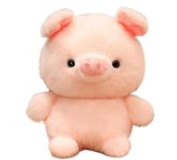 KUKUShining Lapin Peluche, Cochon Mignonne Dessin Animé Canard Loutre Capybara Douce Réaliste Offrir(Pig)