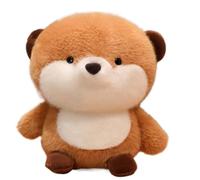 KUKUShining Lapin Peluche, Cochon Mignonne Dessin Animé Canard Loutre Capybara Douce Réaliste Offrir(Otter)