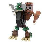 KUKUShining Modèle Italian De Blocs De Construction Brainrot, Ensemble De Constructions Miniatures Amusantes avec Instructions for Enfants Et Adultes(Fusion F)