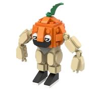 KUKUShining Modèle Italian De Blocs De Construction Brainrot, Ensemble De Constructions Miniatures Amusantes avec Instructions for Enfants Et Adultes(Udin Din Din Dun)