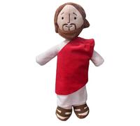 KUKUShining Mon Ami Jésus en Peluche, Jouet en Peluche avec Sourire, Cadeaux Pâques Catholiques for Enfants, Jouets Religieux Christ Dieu en Peluche Sauveur