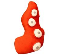 KUKUShining Oreiller en Peluche Pieuvre, Adorable Poupée Tentacules De Pieuvre Super Douce Animal Marin Gants Peluche Jouet Cadeau pour Enfants(Red)