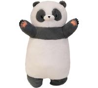 KUKUShining Ours Peluche, Polaires Mignons Peluches Douces Pandas Poupées Câlines Douces pour Décoration Compagnie(Black)