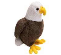 KUKUShining Peluche Aigle, Pygargue À Tête Blanche Animal en Peluche Doux Poupées Réalistes Cadeaux pour La Décoration De La Maison Collection(25cm/9.8in)