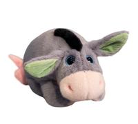 KUKUShining Peluche Âne, Adorable Animal en Peluche Poupée Douce Et Confortable Idéale for Offrir Ou Décorer des Enfants(Gray)