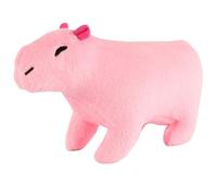 KUKUShining Peluche Capybara, Adorable Animal en Peluche Cochon d'Inde Poupée Réaliste Jouet De Décoration for La Maison Cadeau for Enfants(Pink,30cm/11.8in)