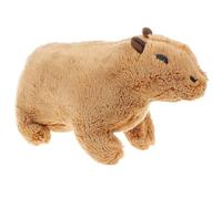 KUKUShining Peluche Capybara, Adorable Animal en Peluche Cochon d'Inde Poupée Réaliste Jouet De Décoration for La Maison Cadeau for Enfants(Brown,30cm/11.8in)