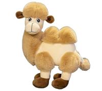 KUKUShining Peluche Chameau, Adorable Animal en Peluche Doux Et Moelleux comme Un Vrai Chameau du Désert Oreiller Câlin pour Enfants(Brown,28cm/11.02in)