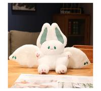 KUKUShining Peluche Chauve-Souris Mignonne, Jouet en Peluche Doux et Moelleux Lapin Cartoon for Enfants Adultes Cadeaux d'anniversaire Halloween(Green,25cm/9.8in)