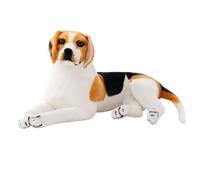 KUKUShining Peluche Chien Beagle Réaliste, Adorable Jouet en Peluche, Idéal for Les Enfants et Les Amoureux des Chiens, Parfait for la Décoration de la Maison(Beagle1,75cm/29.5in)