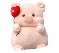 KUKUShining Peluche Cochon, Douce Et Potelée avec Un Cœur Adorable Poupée en Peluche for Cadeaux Danniversaire Denfants(20cm/7.8in)