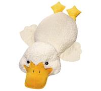 KUKUShining Peluche De Canard, Animal Doux Et Câlin Oreiller Câlin Gros Canard Blanc Kawaii Jouet en Peluche for Jouer Et Câliner(70cm/27.6in)