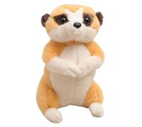 KUKUShining Peluche De Suricate, Animal Sauvage en Peluche Doux Et Câlin Jouet Réaliste Représentant Un Suricate pour Jouer Et Décorer