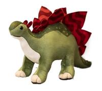 KUKUShining Peluche Dinosaure, Douce Rex Triceratops Ankylosaure Collection De Jouets en Peluche pour Jouer Et Collectionner(Stegosaurus)