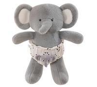 KUKUShining Peluche Éléphant, Peluche Douce Et Câline avec Couche Amovible Cadeau for Enfants Toutpetits Et Filles(60cm/23.6in)