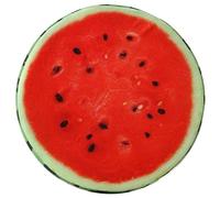 KUKUShining Peluche Fruit, Coussin Décoratif De Citron Mignon Et Doux en Forme De Pastèque en Peluche for La Décoration(Red)