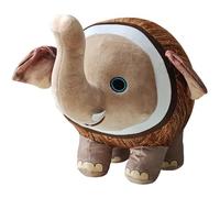 KUKUShining Peluche Italian Brainrot, Adorable Animal en Peluche Tralalero Tralala Oreiller Tung Tung Sahur for Enfants Et Adultes(Cocofanto Elefanto)