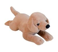 KUKUShining Peluche Labrador, Réaliste Labrador Doré Jouet en Peluche Chien Doux Et Câlin pour Les Amoureux des Chiens(Brown,40cm/15.7in)