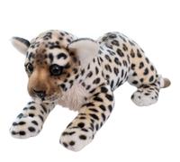 KUKUShining Peluche Lion, Adorables Animaux en Poupées Léopard Oreiller Tigre for Garçons Et Filles Cadeaux Danniversaire(Leopard,49cm/19.29in)