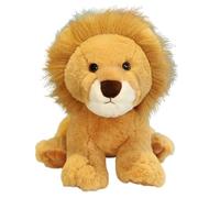 KUKUShining Peluche Lion, Coussin Doux Représentant Un Animal Sauvage Lion Réaliste en Position Couchée Jolies Poupées en Peluche À Collectionner(Standing)