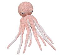 KUKUShining Peluche Pieuvre, Animaux Marins Douce Poupée Calmar Peluches Interactives Jouets Cadeaux pour Fête d'anniversaire Noël(Pink,60cm/23.6in)