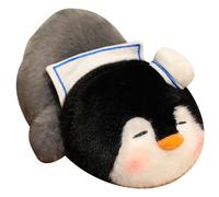 KUKUShining Peluche Pingouin, Mignon Doux Animal Oreiller Pingouins De La Marine Peluches Jouet Poupée Décorative pour Câliner Câliner(23cm/9in)