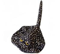 KUKUShining Peluche Ray, Poisson en Peluche Mignon Et Doux Animal Marin Cadeau for Enfants Garçons Et Filles Décoration De La Maison(Black)