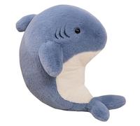 KUKUShining Peluche Requin, Animal Doux Oreiller Câlin Baleine Potelée Jouet en Peluche Cadeaux pour La Décoration De La Maison Ou du Bureau