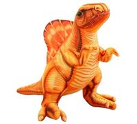 KUKUShining Peluche Spinosaurus, Douce Et Câline Enfants Marionnette Dinosaure Jouet en Peluche pour Décoration De Fête d'anniversaire(Brown,45cm/17.7in)