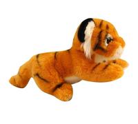 KUKUShining Peluche Tigre, Animal Sauvage Doux Et Câlin Peluche Réaliste Décoration De Chambre Cadeaux pour Enfants Garçons Filles(Brown,30cm/11.81in)