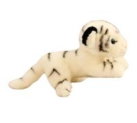 KUKUShining Peluche Tigre, Animal Sauvage Doux Et Câlin Peluche Réaliste Décoration De Chambre Cadeaux pour Enfants Garçons Filles(White,30cm/11.81in)