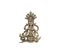 KUKUUU Statue bouddhiste en laiton - Déesse Feng Shui - Ornement décoratif