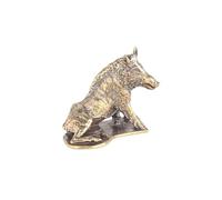 KUKUUU Statue de Sanglier en Laiton, décoration de Salon, Chambre à Coucher, Bureau