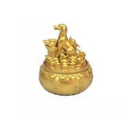 KUKUUU Statue du zodiaque Feng Shui - Décoration pour la maison, le bureau, le bureau (chien)