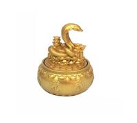 KUKUUU Statue du Zodiaque Feng Shui, Ornements de Richesse et de Bonne Chance, décoration de Bureau for la Maison(Snake)